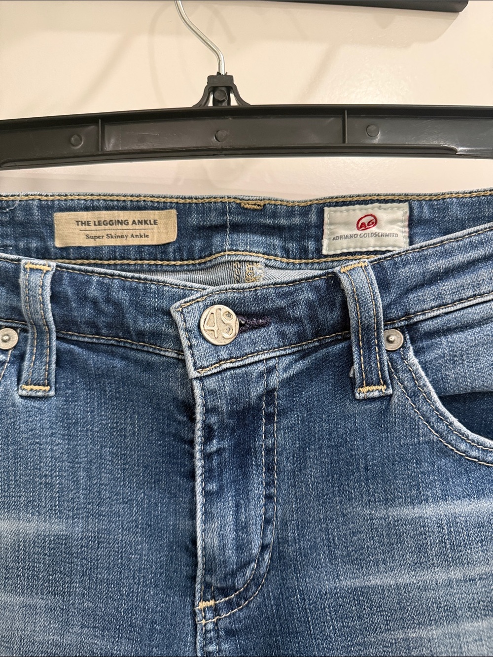 Ag Adriano Goldschmied The Legging Ankle Super Skinny Jeans - Blue